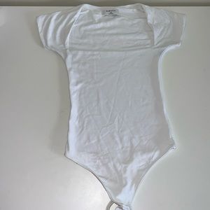aritzia white body suit